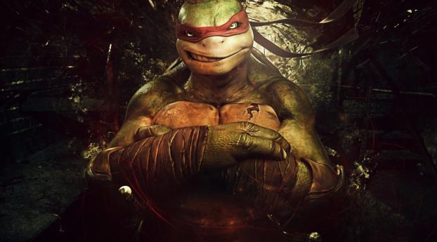 teenage mutant ninja turtles out of the shadows, teenage mutant ninja turtles, raphael Wallpaper 1366x768 Resolution