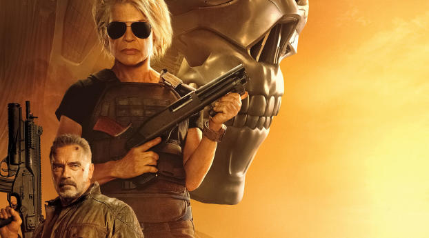 Terminator 6 Dark Fate Wallpaper 1080x2244 Resolution