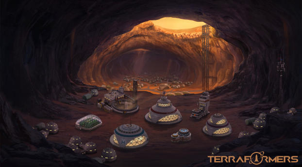Terraformers HD New Wallpaper 768x1024 Resolution