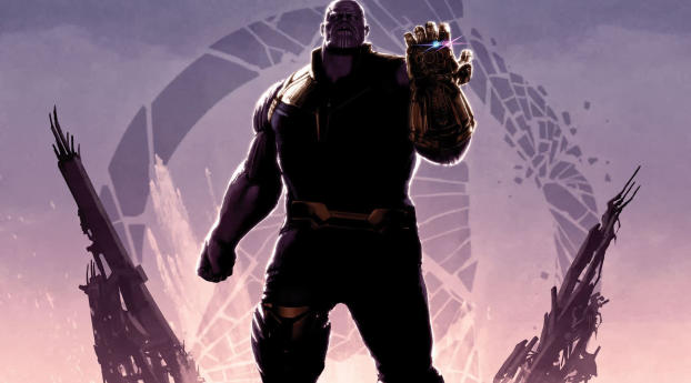 Thanos Avengers Infinity War Poster Wallpaper 1080x1920 Resolution