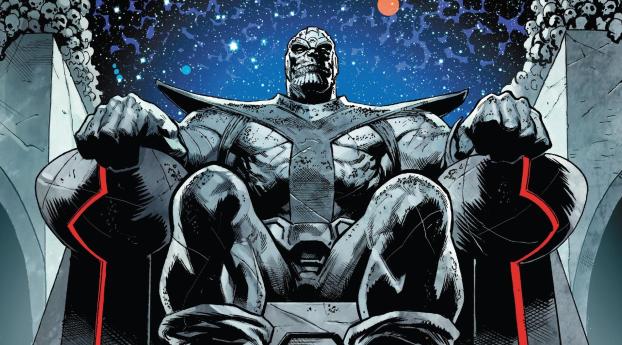 Thanos Comic Book Marvel Wallpaper 1366x768 Resolution