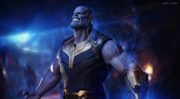Thanos in Infinity War Wallpaper 1440x2960 Resolution