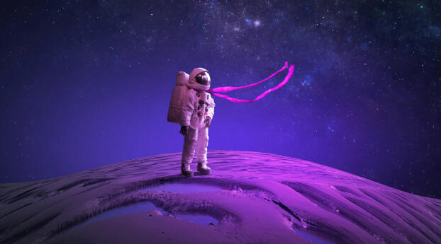 The Astronaut Adventure Wallpaper 2560x1800 Resolution