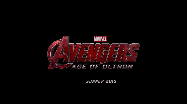 The Avengers 2 Age Of Ultron Logo Wallpaper 1024x1024 Resolution