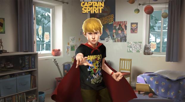 The Awesome Adventures of Captain Spirit Wallpaper 1080x2310 Resolution