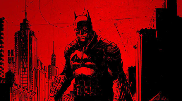 The Batman Official Poster Wallpaper 1400x1050 Resolution