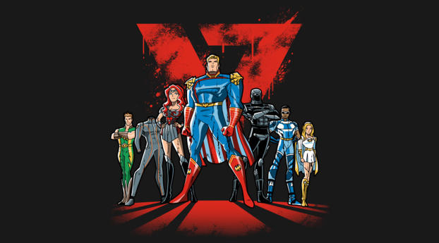 The Boys Superheroes Wallpaper 480x484 Resolution