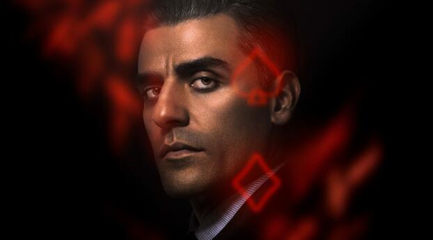 The Card Counter Oscar Isaac Movie Poster Wallpaper 2174x1120 Resolution