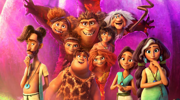 The Croods A New Age HD Wallpaper 1336x768 Resolution