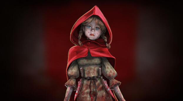 The Darkest Tales Red Riding Hood Wallpaper 840x1160 Resolution