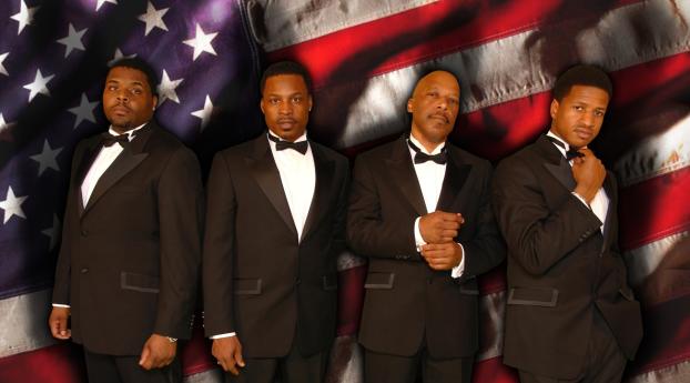 the drifters, band, suits Wallpaper 1242x2688 Resolution