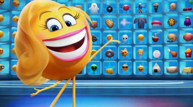 The Emoji Movie 2017 Wallpaper 320x480 Resolution