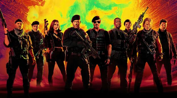 The Expendables 4 Movie Wallpaper 2200x2480 Resolution