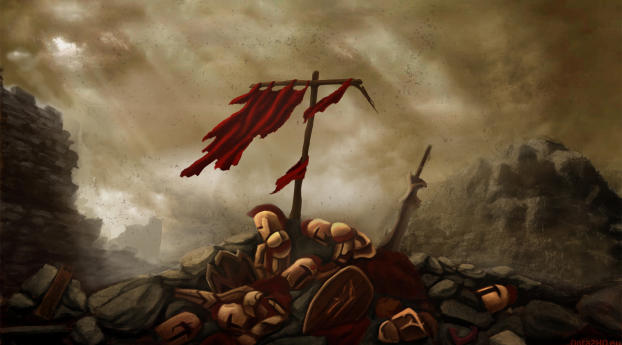 the fallen legion, dota 2, art Wallpaper 2560x1024 Resolution