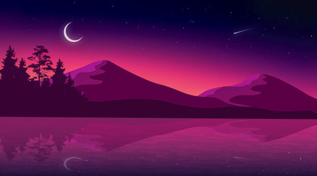 The Final Night HD Illustrator Wallpaper 720x1544 Resolution