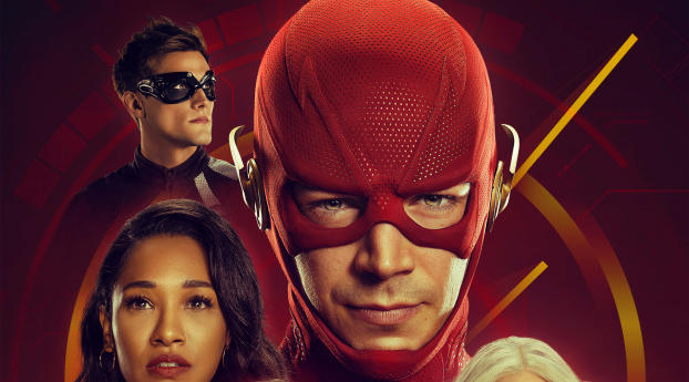 The Flash Season 6 Wallpaper 360x325 Resolution