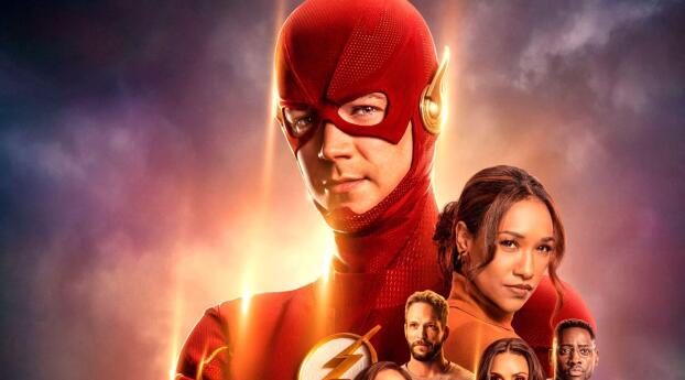 The Flash Season 9 Wallpaper 1200x400 Resolution