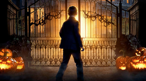 The House with a Clock in its Walls 2018 Movie Wallpaper 1080x1080 Resolution