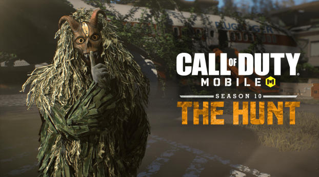 The Hunt Call of Duty Mobile Wallpaper 828x1792 Resolution