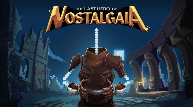 The Last Hero of Nostalgaia 4k Wallpaper 1080x2256 Resolution