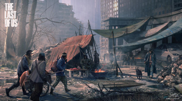 the last of us, city, doomsday Wallpaper 2160x3840 Resolution