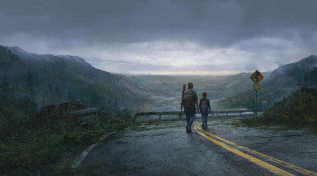 The Last Of Us Gaming Background Wallpaper 512x512 Resolution