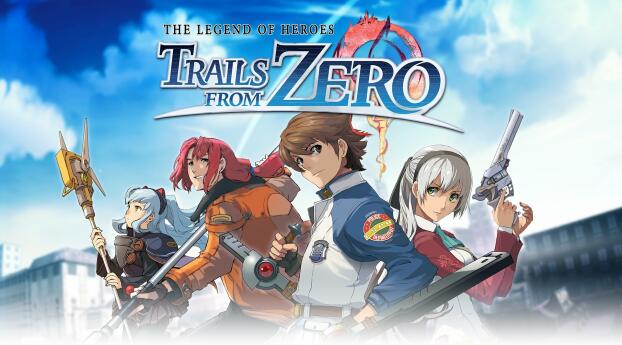 The Legend of Heroes Trails from Zero HD Wallpaper 1536x215 Resolution