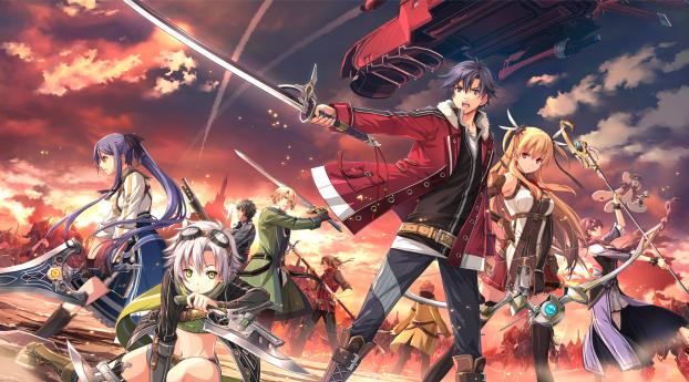 The Legend of Heroes Trails of Cold Steel II Wallpaper 1440x3040 Resolution