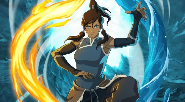 the legend of korra, avatar legend of the corre, girl Wallpaper 540x960 Resolution
