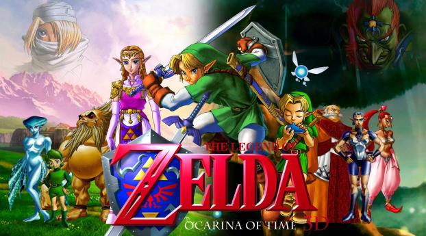 the legend of zelda, characters, faces Wallpaper 1242x2688 Resolution