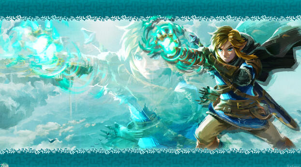 The Legend of Zelda Tears of the Kingdom Gaming 2023 Wallpaper 1920x1080 Resolution