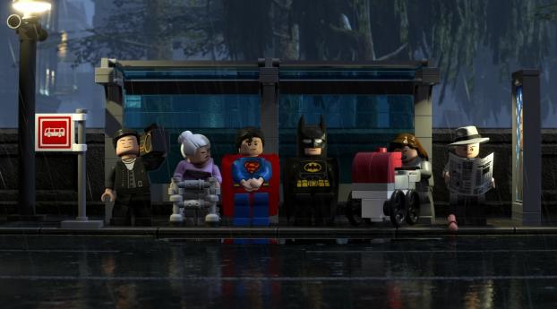  The Lego Batman Movie 2017 Ad Wallpaper 320x480 Resolution