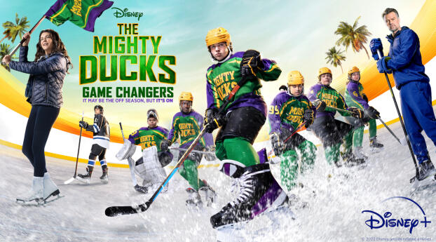 The Mighty Ducks Game Changers HD Wallpaper 1176x2400 Resolution