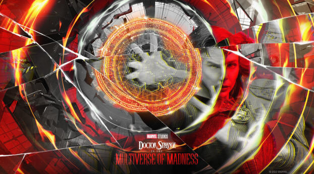 The Multiverse Of Madness HD Movie Wallpaper 2400x1080 Resolution