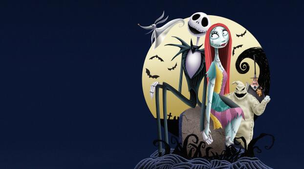 The Nightmare Before Christmas 4k Wallpaper 1000x2000 Resolution
