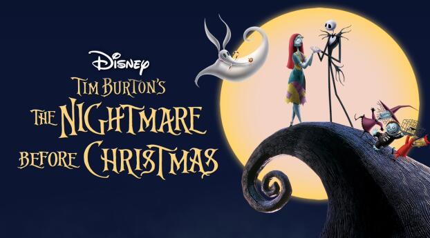 The Nightmare Before Christmas Movie Wallpaper 640x1136 Resolution