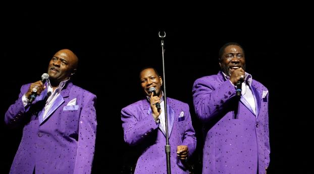 the ojays, band, suits Wallpaper 1080x2520 Resolution
