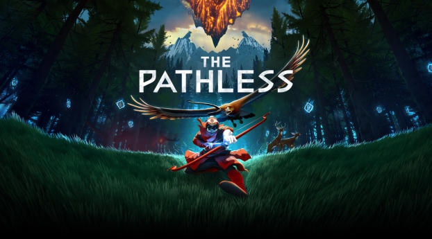 The Pathless Poster Wallpaper 1024x768 Resolution