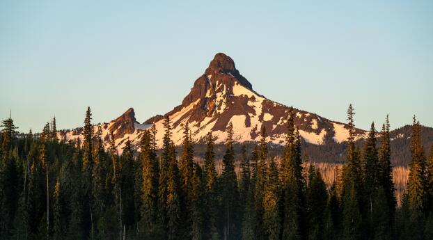 The Peak Mountain View Wallpaper 2560x1024 Resolution