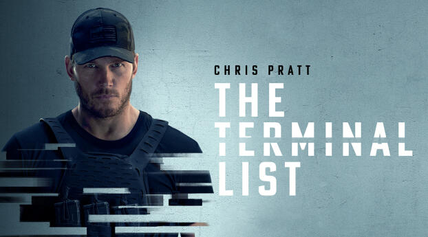 The Terminal List HD Chris Pratt Poster Wallpaper
