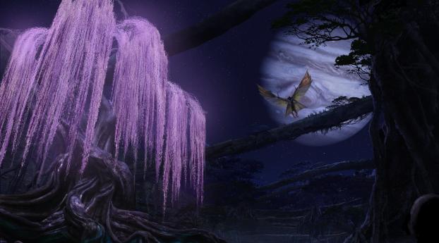 The Tree of Souls Avatar Wallpaper 1536x2048 Resolution