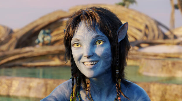 The Way of Water Avatar Movie 2022 Wallpaper 1080x1080 Resolution