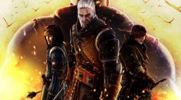 the witcher 2, assassins of kings, characters Wallpaper 1125x2436 Resolution
