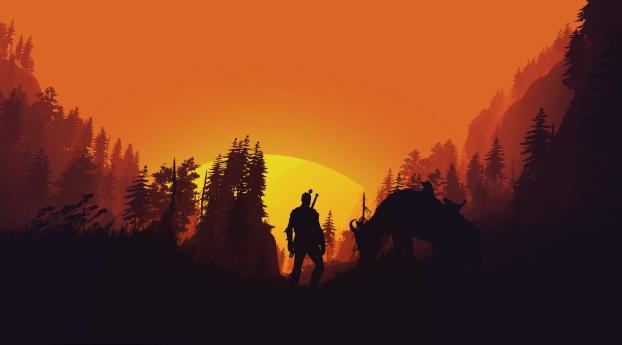 The Witcher Wild Hunt Wallpaper 640x960 Resolution