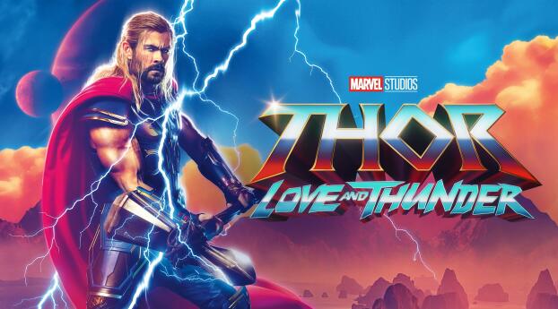 Thor: Love and Thunder 4k Chris Hemsworth Wallpaper