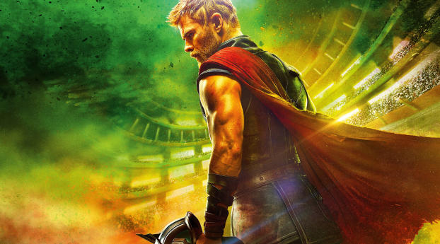 Thor Ragnarok 2017 Poster Wallpaper 360x480 Resolution