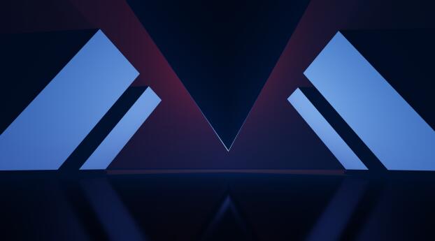 Three edged Polygon HD Wallpaper