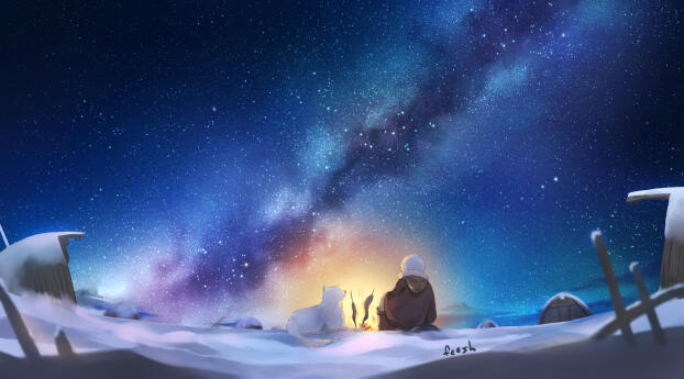 To Your Eternity HD Alone Adventure Wallpaper 1242x2688 Resolution