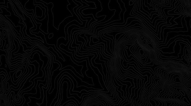 Topography Abstract Black Texture Wallpaper