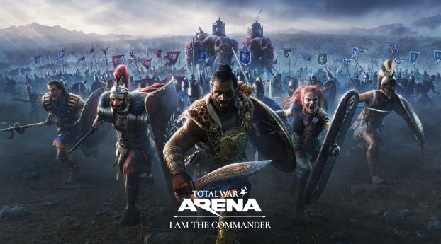 Total War Arena I Am The Commander 4k Wallpaper 1676x1085 Resolution